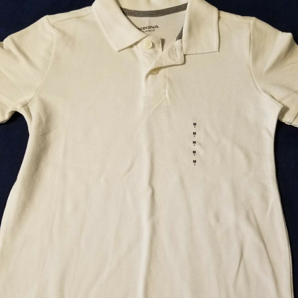 White kids Arizona Polo shirt